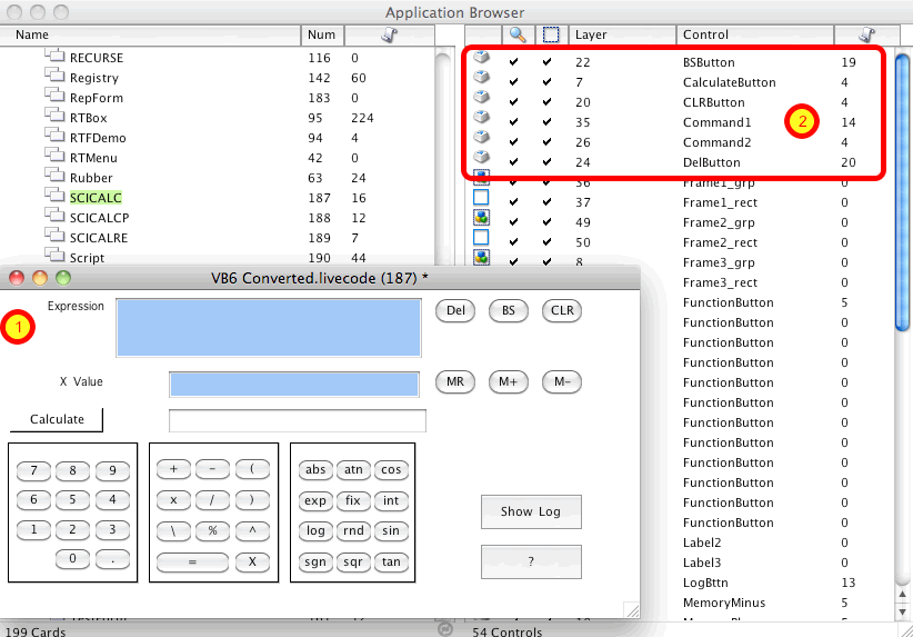 VB6 Converted Calculator Form